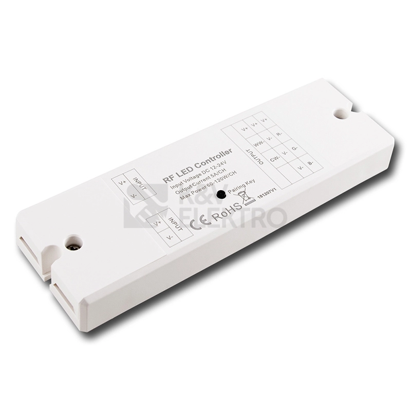 Obrázek produktu RF dálkový ovladač McLED pro řízení jasu CCT sada ovladač + přijímač ML-910.524.22.1 3