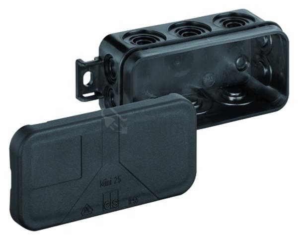 Obrázek produktu Krabice Spelsberg Mini 25-L/sw IP55 89x43x38mm černá 31010801 0