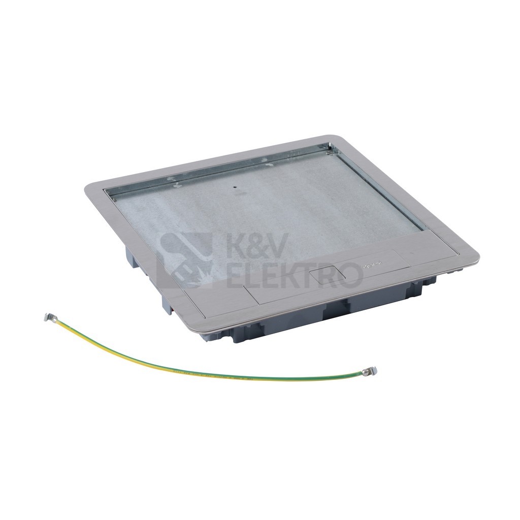 Obrázek produktu Nerezový kryt podlahové krabice 16 a 24 modulů Legrand 088005 0