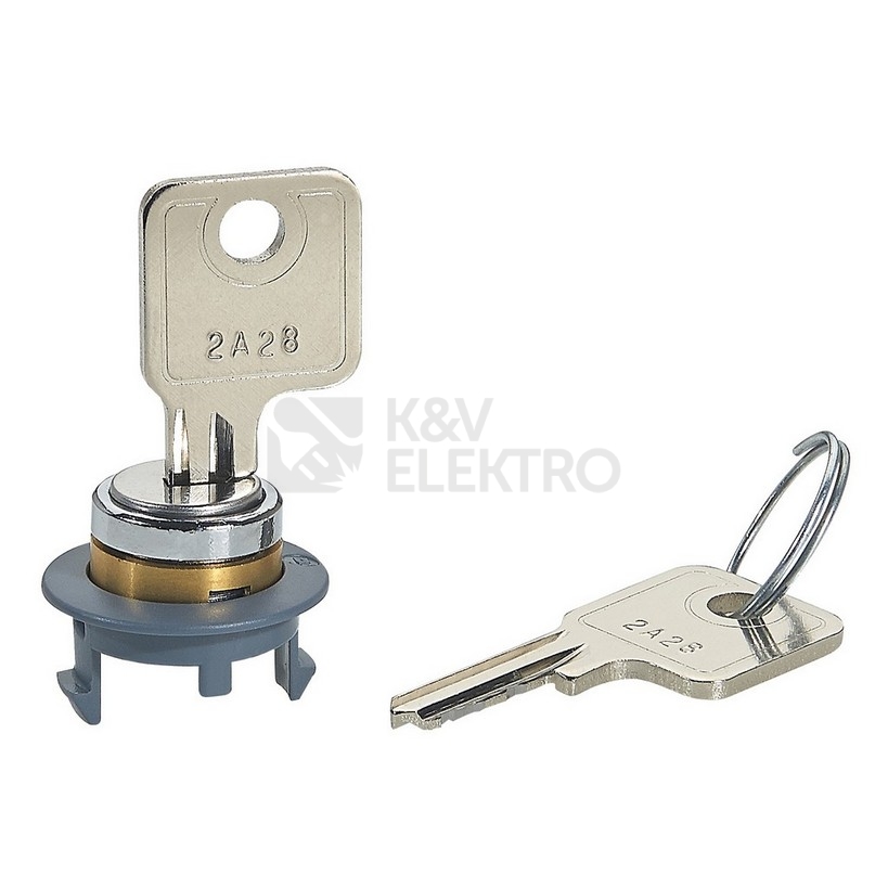 Obrázek produktu Zámek s klíčem pro plastové podlahové kryty Legrand 088098 0