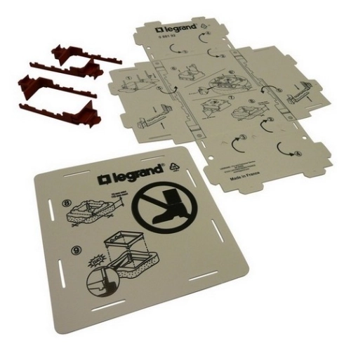 Plastová instalační krabice do betonové podlahy Legrand 088192 pro 16 a 24 modulů