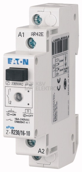 Obrázek produktu Instalační relé EATON 230VAC 1NO Z-R230/16-10 ICS-R16A230B100 0