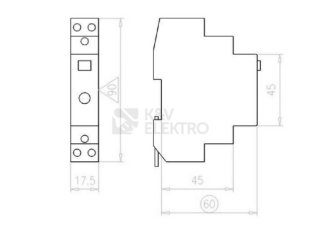 Obrázek produktu Instalační relé EATON 230VAC 1NO Z-R230/16-10 ICS-R16A230B100 1