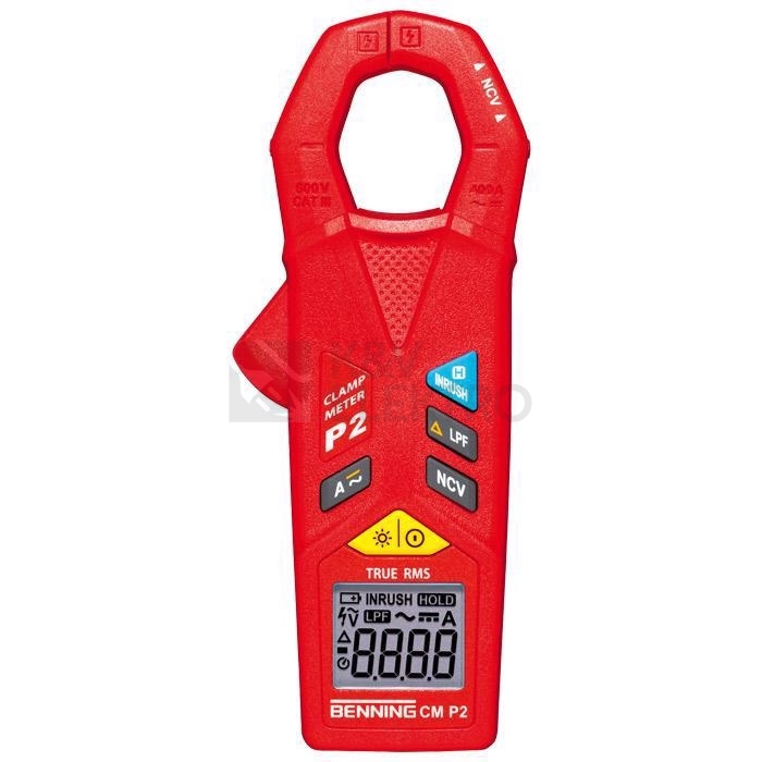 Obrázek produktu Digitální klešťový ampermetr Benning CM P2 CAT III 600V/400A TRMS 44679 0