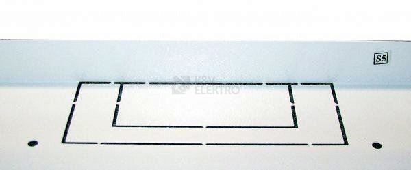 Obrázek produktu Nástěnný datový rozvaděč 19" výška 12U (599mm) H=400mm Š=530mm šedý Conteg iSEVEN REN-12-60/40-B 2
