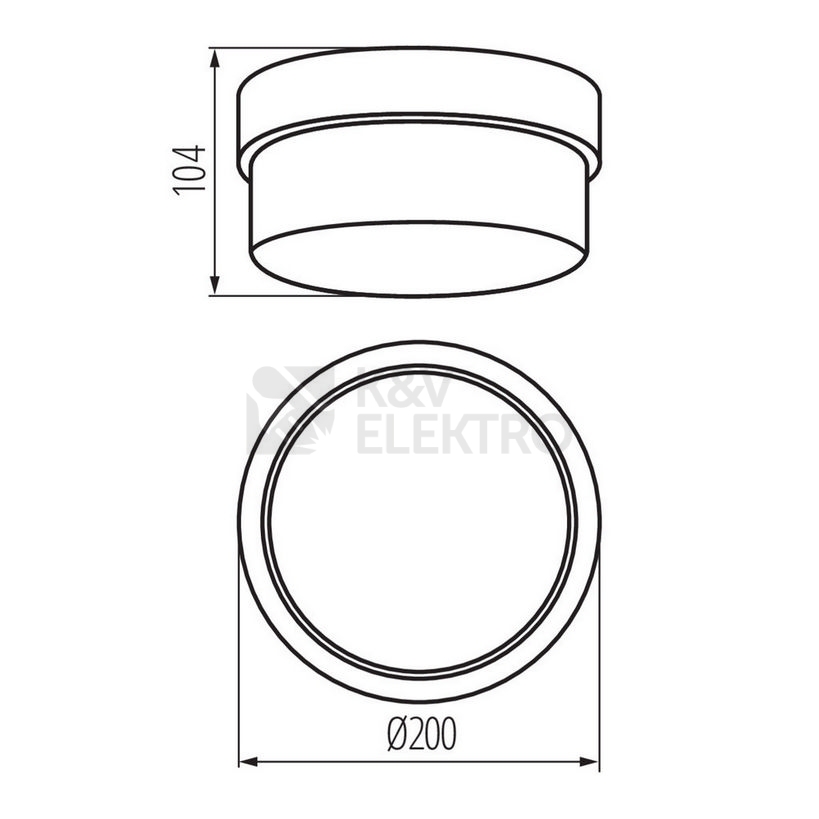 Obrázek produktu Svítidlo Kanlux TUNA MINI N E27 IP44 08091 1