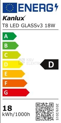 Obrázek produktu LED trubice zářivka Kanlux T8 LED GLASSv3 18W-NW EM/230V 120cm 18W (36W) 4000K neutrální bílá G13 26064 2