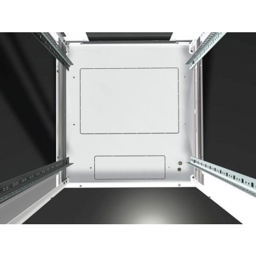 Stojanový datový rozvaděč 19″ výška 27U (1311mm) H=600mm Š=600mm šedý Conteg iSEVEN RI7-27-60/60-B