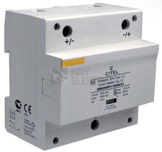 Obrázek produktu Svodič přepětí CITEL DS60VGPV-1000G51 3958 0