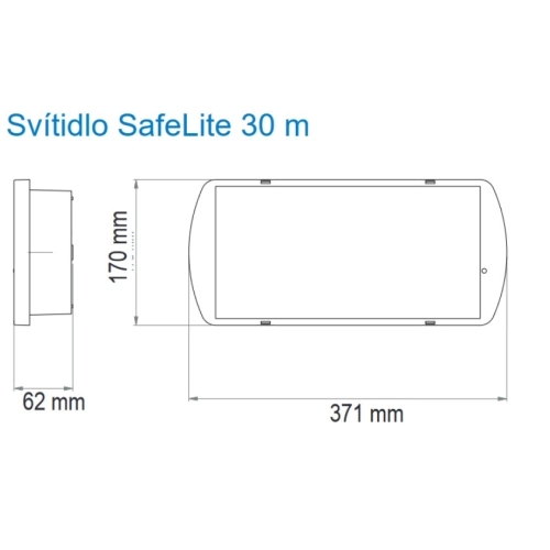 Nouzové svítidlo EATON SafeLite SL30 SL3MNM42E3C3A IP42 150lm 3h (obrázek 5)