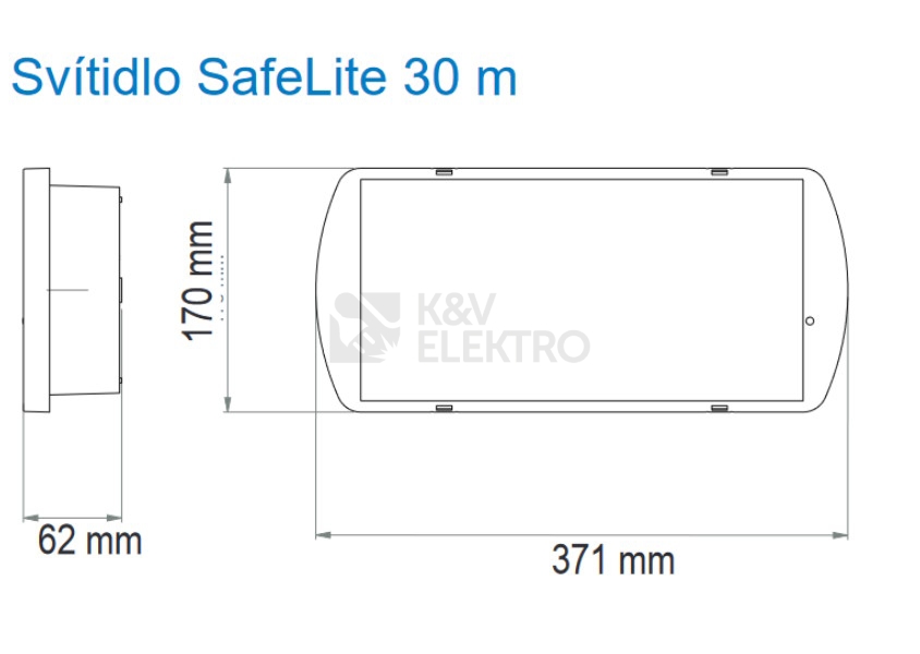 Obrázek produktu Nouzové svítidlo EATON SafeLite SL30 SL3MNM42E3C3A IP42 150lm 3h 3