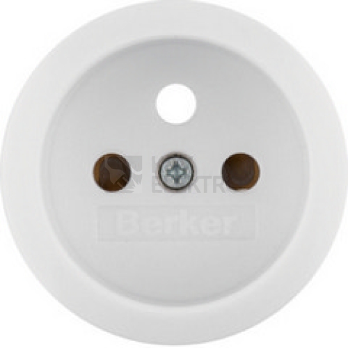  Berker Serie 1930 kryt zásuvky bílá lesk 369579