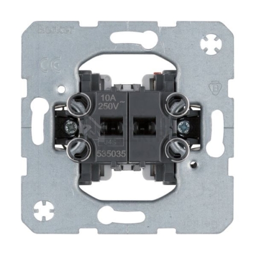 TLACITKO C.1/0+1/0 BEZSROUB. 535035