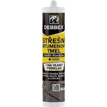 Den Braven střešní bitumenový tmel DenBit Roofplast 310ml černý 10205BI