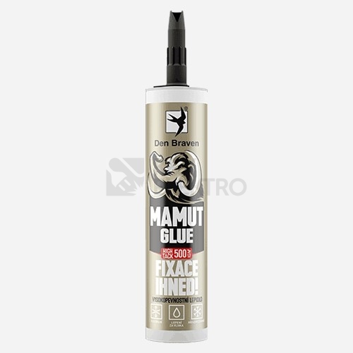 Den Braven lepidlo MAMUT GLUE HIGH TACK 290ml černá 51911BD