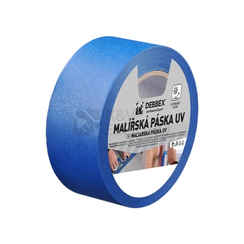 Malířská páska modrá UV 38mmx55m Den Braven B7053