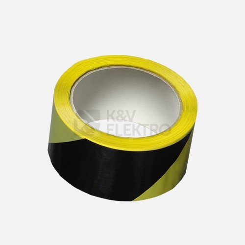  Výstražná lepící páska Den Braven žluto-černá 50mm x 66m B714RL
