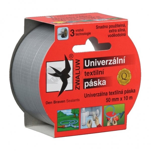 Obrázek produktu  Lepící páska Duct tape Den Braven 50mm x 10m B8041RL 0