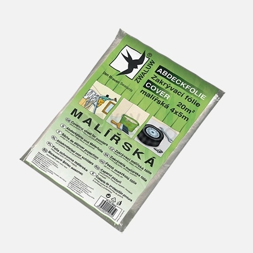 Obrázek produktu Zakrývací fólie Den Braven 4x5m malířská B898FOL 6µm 20m2 0