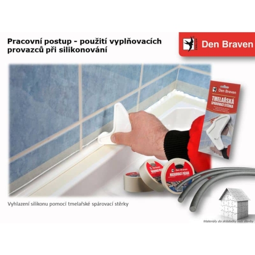 Tmelařská spárovací stěrka Den Braven S2510RL