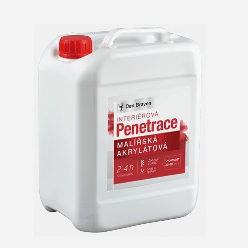Malířská akrylátová penetrace kanystr 5 litrů Den Braven T06