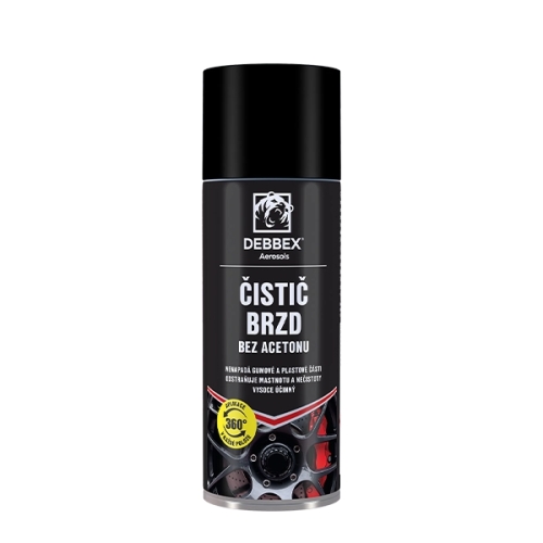 Čistič brzd bez acetonu sprej 400ml Den Braven TA10101