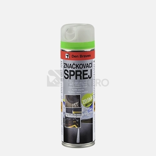 Obrázek produktu Den Braven značkovací sprej zelený 500ml TP00004 0