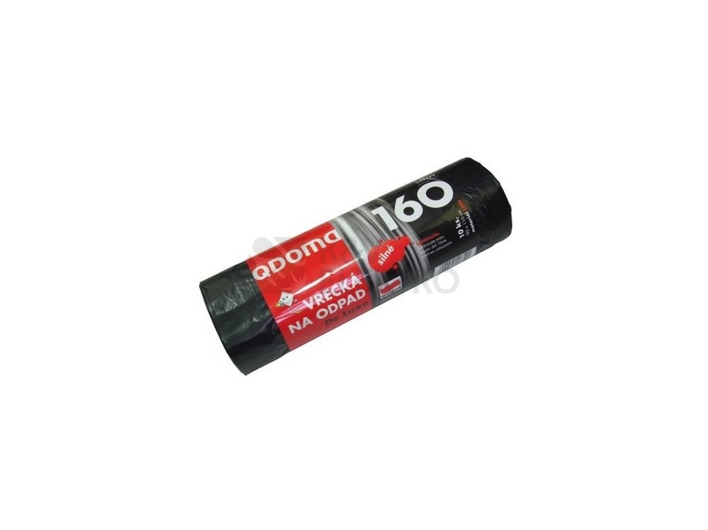 Obrázek produktu Pytle na odpadky 160l (10ks) 90x110cm černé 28µ SILNÉ 0