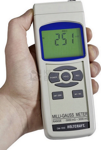 Obrázek produktu Přístroj pro měření magnetického pole VOLTCRAFT GM-100 101370 2