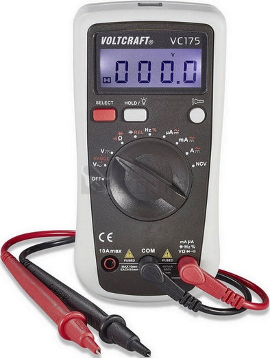 Obrázek produktu Digitální multimetr kalibrovaný dle ISO VOLTCRAFT VC-175 124461 2