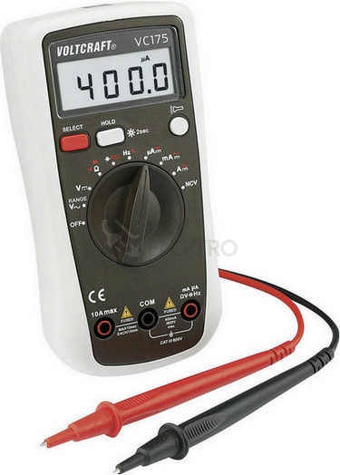Obrázek produktu Digitální multimetr kalibrovaný dle ISO VOLTCRAFT VC-175 124461 3