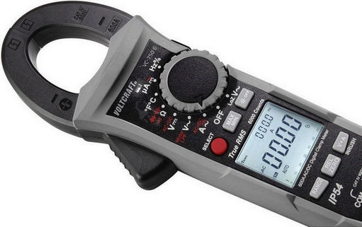 Obrázek produktu Klešťový ampérmetr / multimetr s ochranou proti stříkající vodě (IP54) VOLTCRAFT VC-750 E 1500205 5