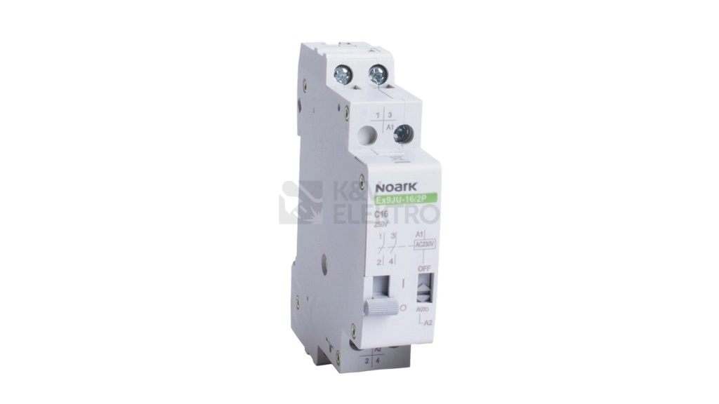 Obrázek produktu Impulzní relé NOARK EX9JU-16/2P AC230V 110264 0