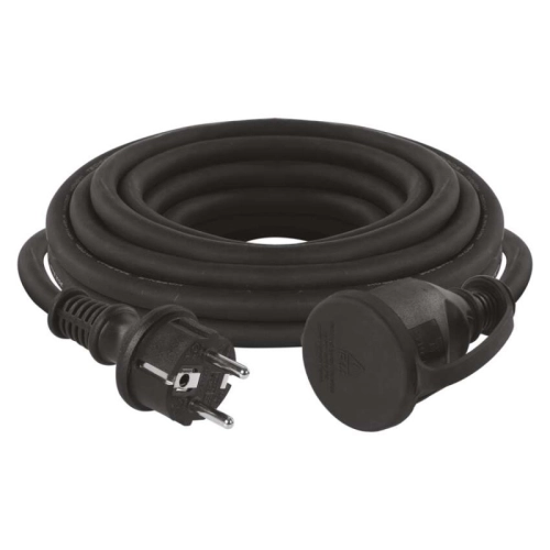Gumový prodlužovací kabel EMOS 5m/1 zásuvka IP44 P01705