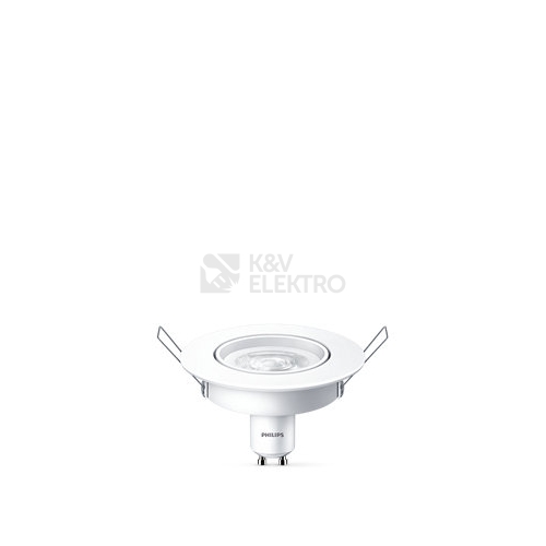  Podhledové svítidlo LEDspot Philips Frame 8718699667061 GU10 3-35W 250lm 4000K IP20
