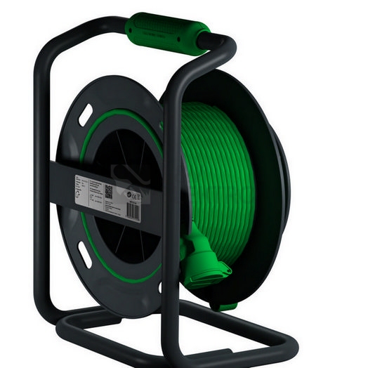 Obrázek produktu Prodlužovací kabel na bubnu 25m/1zásuvka PVC 3x1,5mm2 IP44 Thorsman Spojka Schneider Electric IMT33154 3