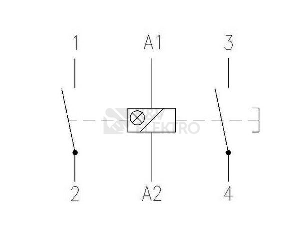 Obrázek produktu Instalační relé EATON 24VAC 2NO Z-R24/16-20 ICS-R16A024B200 2