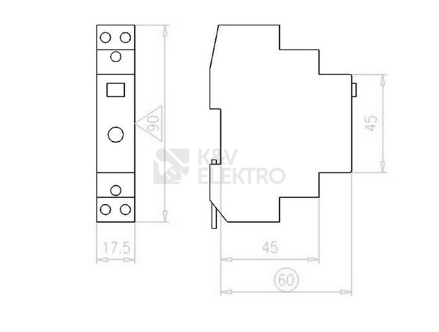 Obrázek produktu Instalační relé EATON 24VDC 2NO Z-R23/16-20 ICS-R16D024B200 1