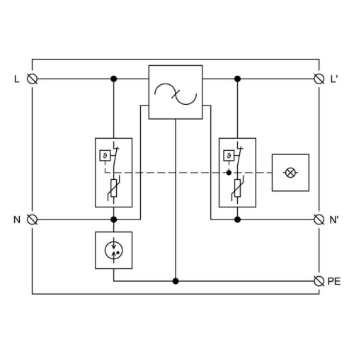 Svodič přepětí Hakel HSAF16 (obrázek 4)
