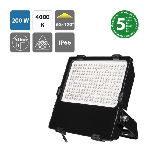 LED reflektor McLED Delta 200 200W 25700lm 4000K IP66 ML-511.731.28.4