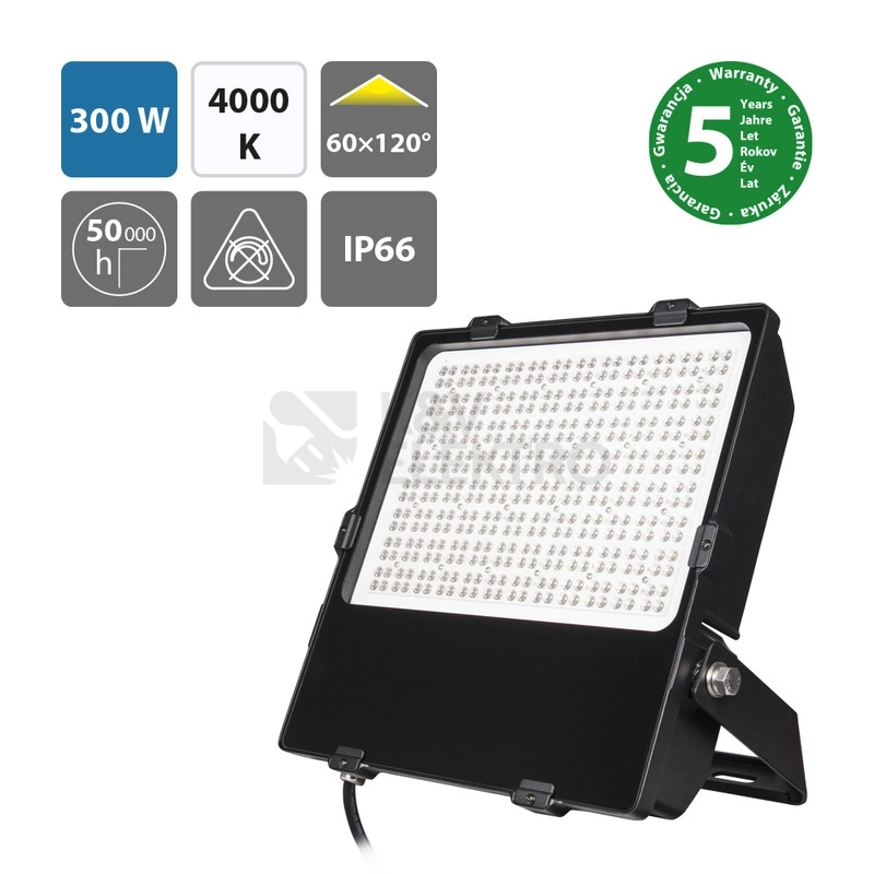 Obrázek produktu LED reflektor McLED Delta 300 300W 39700lm 4000K IP66 ML-511.741.28.4 1