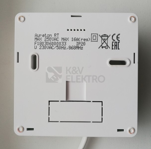 Obrázek produktu Bezdrátový termostat AURATON Pavo SET R30 RT týdenní 8 teplot/den 2