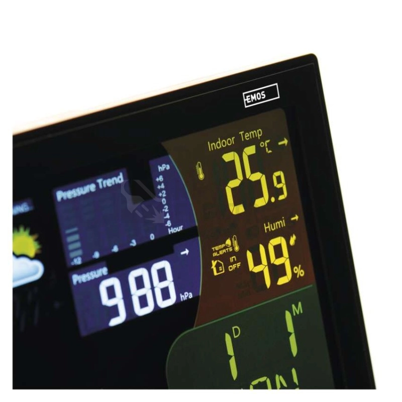 Obrázek produktu Domácí bezdrátová meteostanice EMOS E6018 9