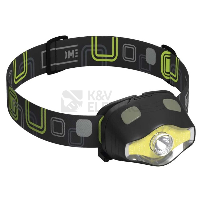 Obrázek produktu COB LED čelovka EMOS P3536 220lm 100m 3x AAA 18