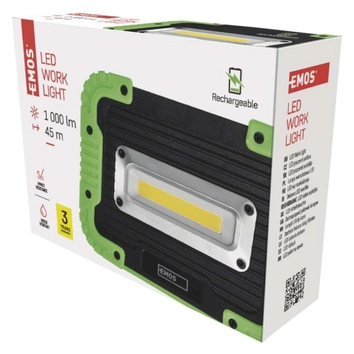 Pracovní nabíjecí LED svítidlo EMOS P4533 10W 1000lm Li-Ion 4400mAh (obrázek 3)