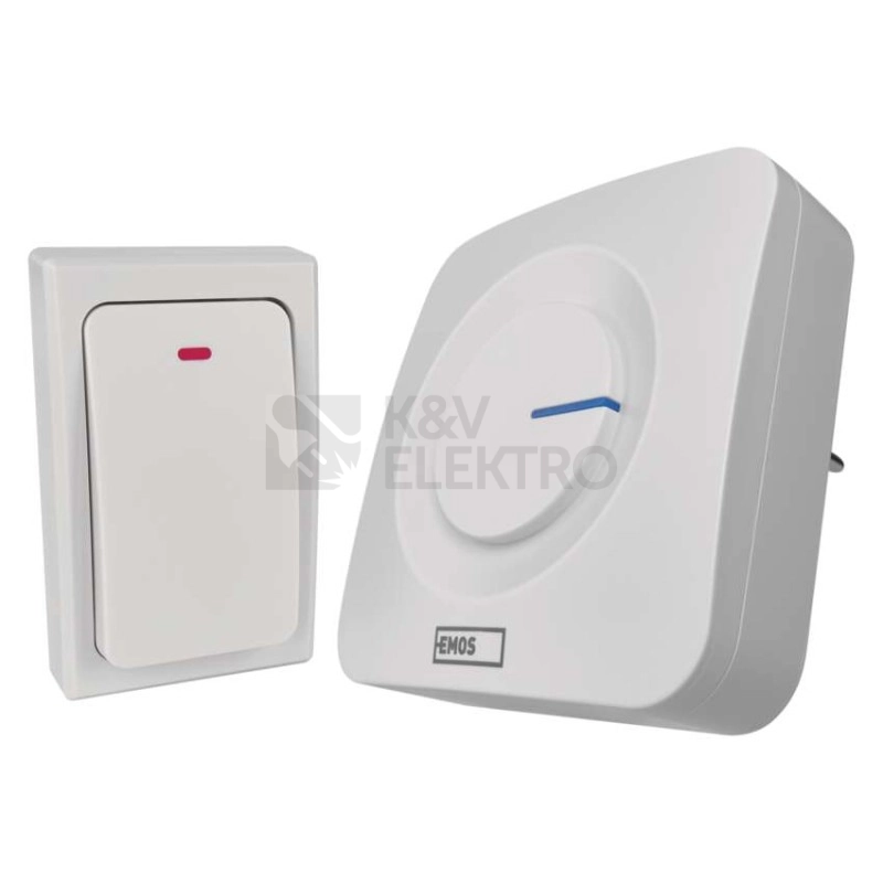 Obrázek produktu Bezbateriový domovní bezdrátový zvonek EMOS P5729 9