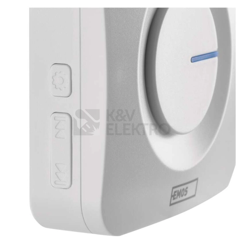 Obrázek produktu Bezbateriový domovní bezdrátový zvonek EMOS P5729 10