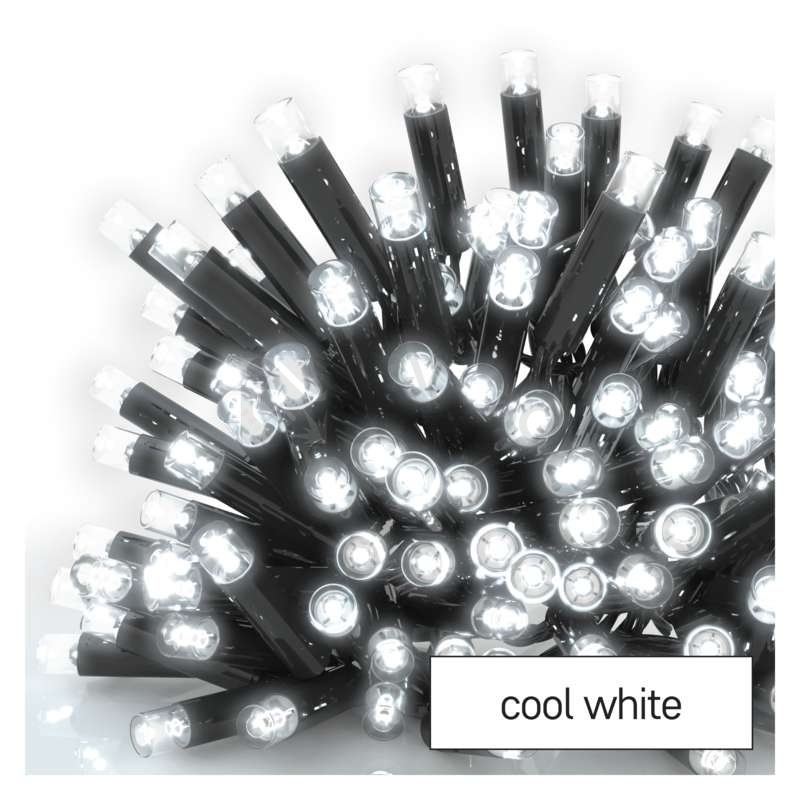 Obrázek produktu Propojovací vánoční řetěz bez zdroje EMOS Connecting D2CC03 ZY2287 50LED krápníky 3m studená bílá částečně blikající 0