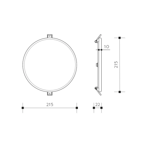 LED podhledové svítidlo Panlux ROUND 24W IP66 3000K PN14100009 (obrázek 4)