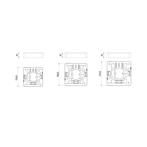 LED podhledové svítidlo Panlux SQUARE 18W IP66 3000K PN14100012 (obrázek 10)